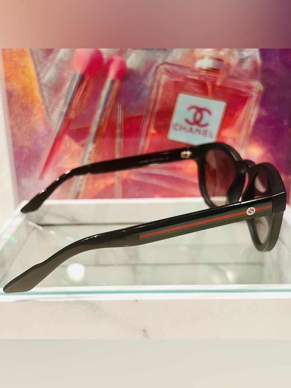 GUCCI Bio Based Round Gradient Sunglasses GG 3653/S EUC - Picture 11 of 14